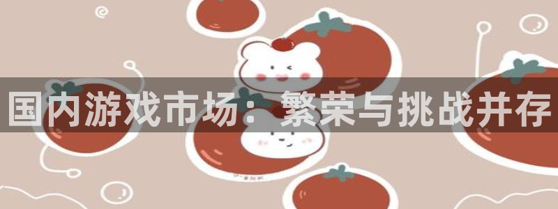 鼎点娱乐4招商：国内游戏市场：繁荣与挑战并存